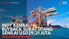 INDY Kembali Buyback Surat Utang Senilai USD29,31 Juta,(Sumber: IDX CHANNEL)