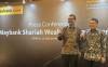 Presiden Direktur PT Bank Maybank Indonesia Tbk Taswin Zakaria dalam peluncuran Shariah Wealth Management di Fairmont Hotel Jakarya, Senin (25/9/2023). (Antara)