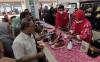 Menteri Perdagangan Zulkifli Hasan mengunjungi Pasar Johar, Kota Semarang, Selasa (26/9/2023) untuk pantauan harga.  (Foto: Eka Setiawan/MPI)