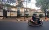 KPK melakukan penggeledahan rumah dinas Menteri Pertanian Syahrul Yasin Limpo di Jalan Widya Chandra V Nomor 28, Senayan, Kebayoran Baru. (Ari Sandita/MPI)