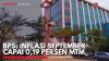 BPS: Inflasi September Capai 0,19 Persen MTM,(Sumber: DX CHANNEL)