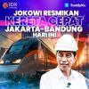 Jokowi Resmikan Kereta Cepat Jakarta-Bandung Hari Ini