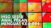 IHSG Sesi II Awal Pekan Menguat ke 6.894. (Sumber : IDXChannel)