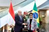 Indonesia Jajaki Kerja Sama Pangan dan Energi Terbarukan dengan Brasil. (Foto: Kemlu)