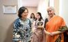 Menkeu RI, Sri Mulyani Indrawati sempat bertemu dengan sahabatnya, Menkeu India Nirmala Sitharaman. (Instagram)