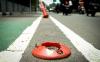 Stick Cone Jalur Sepeda Dibongkar, Pemprov DKI Ganti dengan Paku Marka Jalan. (Foto: MNC Media)
