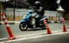 Pemprov DKI Cabut 8,3 KM Stick Cone Jalur Sepeda. (Foto: MNC Media)