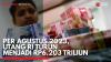Per Agustus 2023, Utang RI Turun Menjadi Rp6.203 Triliun,(Sumber: IDX CHANNEL)