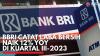BBRI Catat Laba Bersih Naik 12% YoY di Kuartal III-2023. (Sumber : IDXChannel)