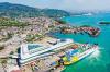 Pembangunan Skywalk Bakauheni Harbour City, Lampung,mencapai 70 persen. (MNC Media)