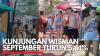 Kunjungan Wisman September Turun 5,51%. (Sumber : IDXChannel)