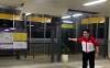 Plafon di stasiun Halim untuk Kereta Cepat Jakarta-Bandung (KCJB) atau Whoosh bocor karena hujan deras (Instagram)