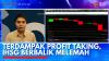 Terdampak Profit Taking, IHSG Berbalik Melemah. (Sumber : IDXChannel)