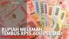 Rupiah Melemah, Tembus Rp15.600 per USD. (Sumber : IDXChannel)