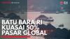 Batu Bara RI Kuasai 50% Pasar Global. (Sumber : IDXChannel)
