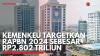 Kemenkeu Targetkan RAPBN 2024 Sebesar Rp2.802 Triliun. (Sumber : IDXchannel)