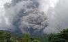 Gunung Marapi di Kabupaten Agam dan Tanah Datar, Sumatera Barat mengalami 45 kali letusan. (Rus Akbar/MPI)
