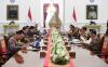Presiden Jokowi Gelar Rapat di Istana Bahas Pajak Hiburan. (Foto: MNC Media)