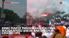 Demo Tuntut Pengesahan RUU Desa, Massa Apdesi Bakar Ban di Depan Gedung DPR,(Sumber: IDX CHANNEL)
