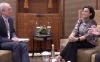 Menkeu Sri Mulyani bertemu dengan Vice President East Asia, South East Asia, and Pacific Asian Development Bank (ADB) yang baru, Scott Morris. (Instagram)