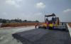 Ruas jalan di kawasan Pagedangan, Kabupaten Tangerang menggunakan aspal berbahan plastik. Jalan itu sudah dibangun sejak 2021.
