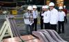 Presiden Jokowi meresmikan ekspansi PT Smelting. Dia berharap hal ini dapat meningkatkan kapasitas produksi anoda dan katoda tembaga serta nilai tambah