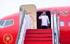 Presiden Joko Widodo (Jokowi) terbang bertolak menuju Provinsi Sulawesi Utara, hari ini Kamis (28/12/2023).