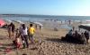 Suasana Pantai Kuta Bali menjelang perayaan malam tahun baru 2024 (Alit Sidi Wacana/MPI)
