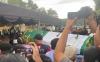 Pemakaman jenazah Eks Menko Kemaritiman Rizal Ramli, di TPU Jeruk Purut, Jakarta Selatan, Kamis (4/1/2024). (Ari Sandita/MPI)