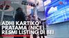 Adhi Kartiko Pratama (NICE) Resmi Listing di BEI. (Sumber : IDXChannel)