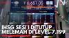 IHSG Sesi I Ditutup Melemah di Level 7.199. (Sumber : IDXChannel)