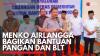 Menko Airlangga Bagikan Bantuan Pangan dan BLT. (Sumber : IDXChannel)