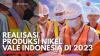 Realisasi Produksi Nikel Vale Indonesia di 2023. (Sumber : IDXChannel)