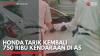 Honda Tarik Kembali 750 Ribu Kendaraan di AS,(Sumber: IDX CHANNEL)