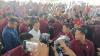 Jokowi Temui 4.000 Nasabah PNM Mekaar, Kasih Sembako dan Beri Dua Pesan Ini. (Foto: Wahyudi/MNC Media)