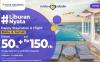 Mister Aladin dan Bank Mayapada punya promo menarik diskon 50% + sampai dengan Rp150.000 dengan menggunakan kartu kredit Bank Mayapada. (Mister Aladin)