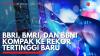 BBRI, BMRI, dan BBNI Kompak ke Rekor Tertinggi Baru. (Sumber : IDXChannel)