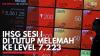 IHSG Sesi I di Tutup Melemah ke Level 7.223. (Sumber : IDXChannel)