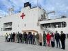 Indonesian Navy Hospital Ship Distributes Aid for Palestine. (Foto: KBRI Kairo)