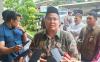 Ketua Bawaslu Rahmat Bagja di Kantor Bawaslu RI Jakarta Pusat, Jumat (16/2/2024). (Giffar Rivana/MPI)