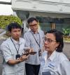 Sri Mulyani Menghadap Jokowi, Lapor Persiapan Pembayaran THR dan Gaji ke-13. (Foto: Raka/MNC Media)