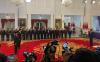 Presiden Jokowi resmi melantik Agus Harimurti Yudhoyono sebagai Menteri Agraria dan Tata Ruang/Kepala Badan Pertanahan Nasional (ATR/BPN) (