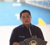 Baru Diresmikan, Erick Thohir Sebut Investasi Makassar New Port Bakal Capai Rp10 Triliun.  Foto: MNC Media.