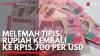 Melemah Tipis, Rupiah Kembali ke Rp15.700 per USD. (Sumber : IDX Channel)