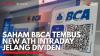 Saham BBCA Tembus New ATH Intraday Jelang Dividen. (Sumber : IDX Channel)