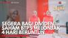 Segera bagi Dividen, Saham BTPS Melonjak 4 Hari Beruntun. (Sumber : IDX Channel)