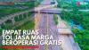 Empat Ruas Tol Jasa Marga Beroperasi Gratis. (Sumber : IDX Channel)