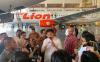 Pendiri Lion Air Rusdi Kirana saat berada di Batam Aero Technic atau BAT di Batam, (Dicky Sigit Rakasiwi/MPI)
