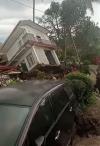 Viral Video Jalan Terbelan dan Rumah Ambruk Akibat Gempa Tuban, BNBP: Hoaks (Foto MNC Media)