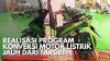 Realisasi Program Konversi Motor Listrik Jauh dari Target. (Sumber : IDX Channel)